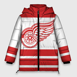 Куртка зимняя женская Detroit Red Wings, цвет: 3D-светло-серый