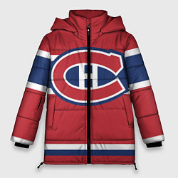 Куртка зимняя женская Montreal Canadiens, цвет: 3D-черный
