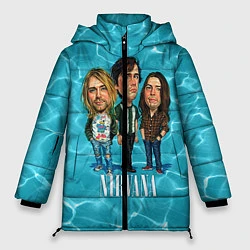 Куртка зимняя женская Nirvana: Water, цвет: 3D-черный