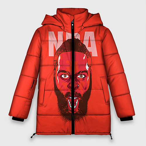 Женская зимняя куртка NBA / 3D-Красный – фото 1