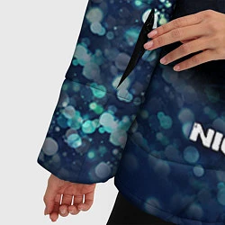 Куртка зимняя женская Nickelback: Chad Kroeger, цвет: 3D-черный — фото 2