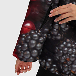 Куртка зимняя женская Ягодная, цвет: 3D-красный — фото 2