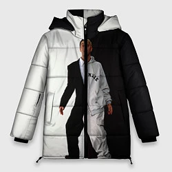 Женская зимняя куртка Eminem: Black & White