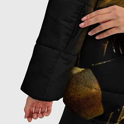 Куртка зимняя женская Кипелов: Ария, цвет: 3D-черный — фото 2