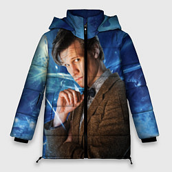 Куртка зимняя женская 11th Doctor Who, цвет: 3D-светло-серый