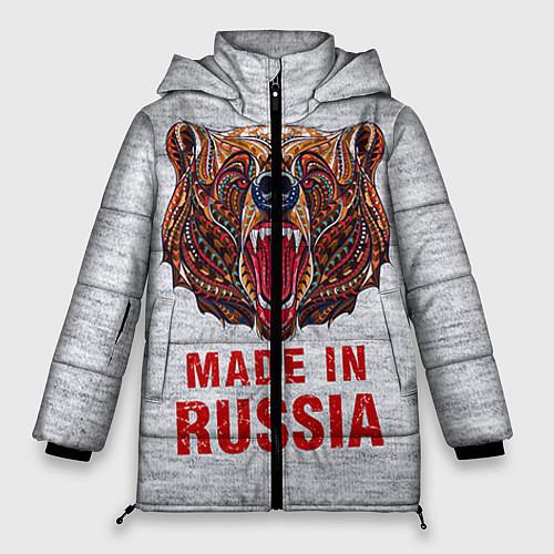 Женская зимняя куртка Bear: Made in Russia / 3D-Красный – фото 1