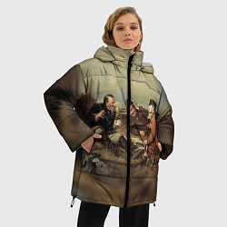 Куртка зимняя женская Русские охотники, цвет: 3D-черный — фото 2