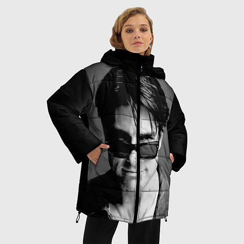 Женская зимняя куртка Том Круз / 3D-Черный – фото 3