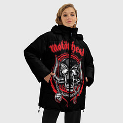 Куртка зимняя женская Motorhead, цвет: 3D-светло-серый — фото 2