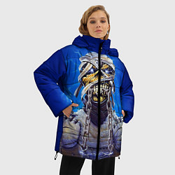 Куртка зимняя женская Iron Maiden: Mummy, цвет: 3D-черный — фото 2