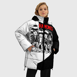 Куртка зимняя женская Ramones Boys, цвет: 3D-черный — фото 2