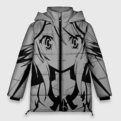 Куртка зимняя женская No Game No Life, цвет: 3D-светло-серый