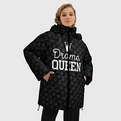 Куртка зимняя женская Drama queen, цвет: 3D-черный — фото 2