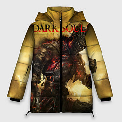 Куртка зимняя женская Dark Souls: Braveheart, цвет: 3D-черный