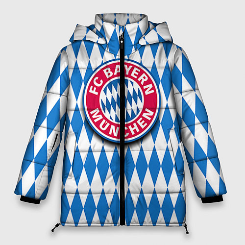 Женская зимняя куртка FC Bayern Munchen / 3D-Красный – фото 1