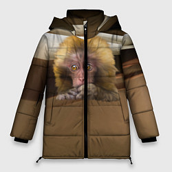 Куртка зимняя женская Мартышка, цвет: 3D-светло-серый