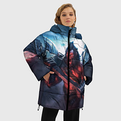 Куртка зимняя женская Axe, цвет: 3D-черный — фото 2