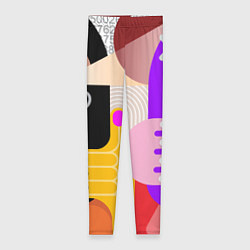 Леггинсы женские Abstract-women, цвет: 3D-принт