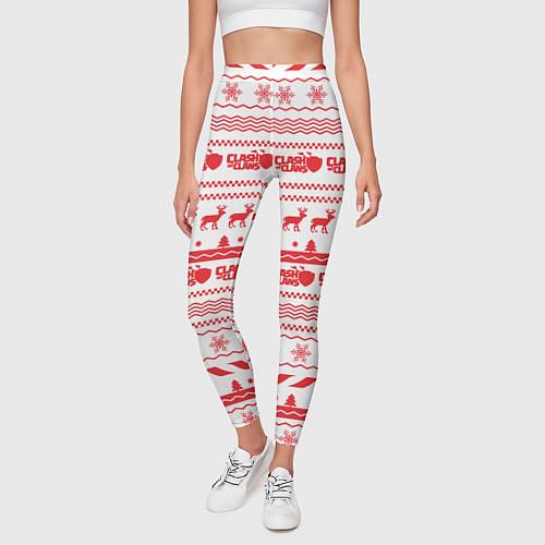 Женские легинсы Clash of Clans: NY Pattern / 3D-принт – фото 3