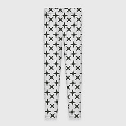 Леггинсы женские Геометрические крестики, цвет: 3D-принт