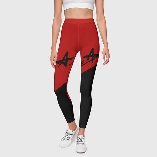 Женские легинсы Алиса / 3D-принт – фото 3