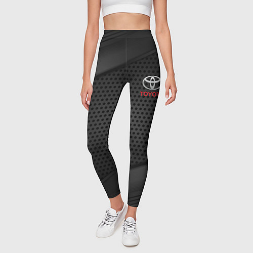 Женские легинсы TOYOTA / 3D-принт – фото 3