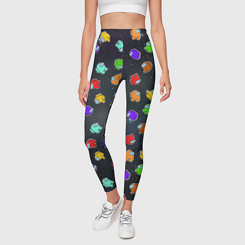 Женские легинсы Among Us / 3D-принт – фото 3