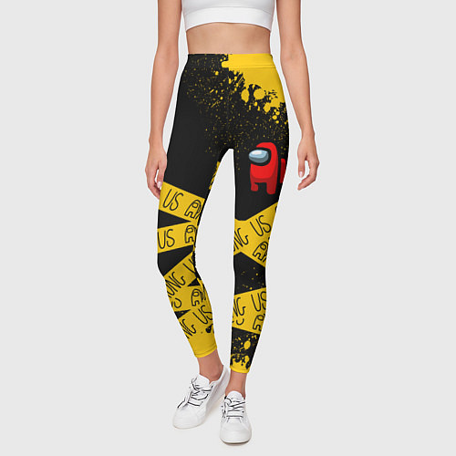 Женские легинсы AMONG US Амонг Ас / 3D-принт – фото 3