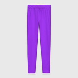 Леггинсы женские Фиолетовый, цвет: 3D-принт