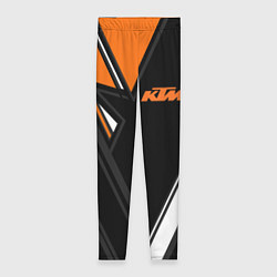 Леггинсы женские KTM КТМ, цвет: 3D-принт