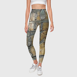 Леггинсы женские Современное искусство, цвет: 3D-принт — фото 2