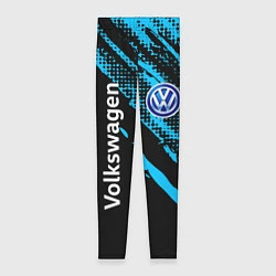 Леггинсы женские Volkswagen Фольксваген, цвет: 3D-принт