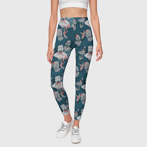 Женские легинсы Живые Мертвецы / 3D-принт – фото 3