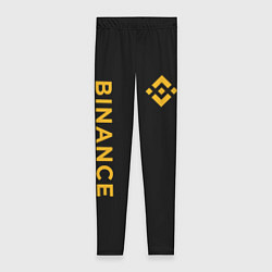 Женские легинсы БИНАНС ЛОГО КАРБОН BINANCE LOGO