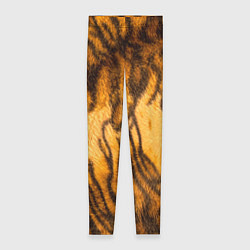 Леггинсы женские Шкура тигра 2022, цвет: 3D-принт