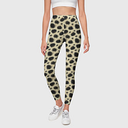 Леггинсы женские Шкура Леопарда Leopard, цвет: 3D-принт — фото 2
