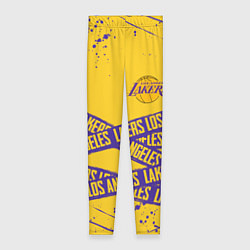 Леггинсы женские LAKERS SPORT LINE STYLE NBA, цвет: 3D-принт