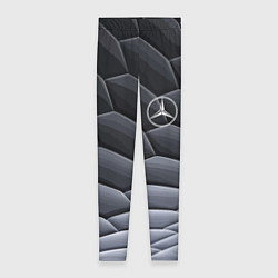 Леггинсы женские Mercedes Benz pattern, цвет: 3D-принт