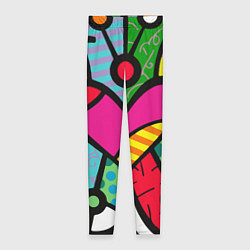 Леггинсы женские Ромеро Бритто Арт, цвет: 3D-принт