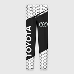 Леггинсы женские Toyota Sport соты, цвет: 3D-принт