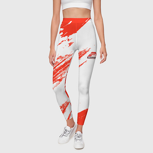Женские легинсы F1 RED SPORT / 3D-принт – фото 3