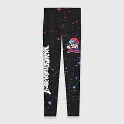 Леггинсы женские FNF - ПАРЕНЬ Брызги, цвет: 3D-принт