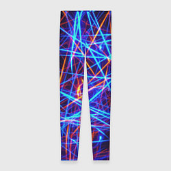 Леггинсы женские Neon pattern Fashion 2055, цвет: 3D-принт