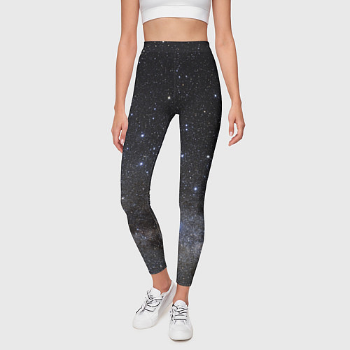 Женские легинсы Космический космос / 3D-принт – фото 3