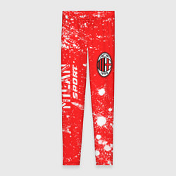 Леггинсы женские AC MILAN AC Milan Sport Арт, цвет: 3D-принт