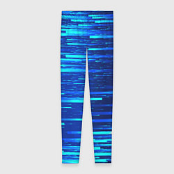 Леггинсы женские BLUE STRIPES, цвет: 3D-принт