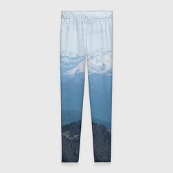 Женские легинсы Кавказские горы
