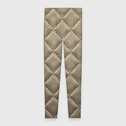 Женские легинсы Стёганая кожа - fashion texture