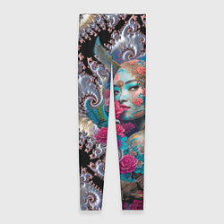 Женские легинсы Japanese beauty - irezumi