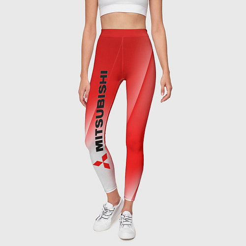 Женские легинсы Mitsubishi sign / 3D-принт – фото 3